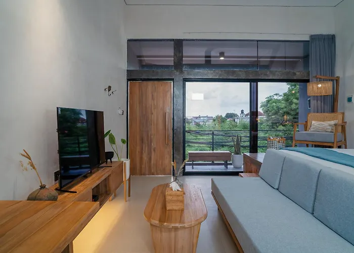 Alaya Homes C - Elegant Japandi Loft In 4* スミニャック