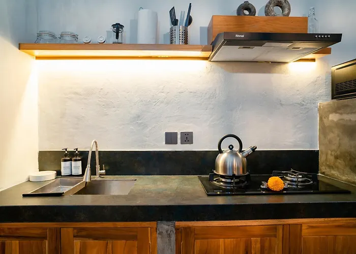Alaya Homes C - Elegant Japandi Loft In ゲストハウス スミニャック