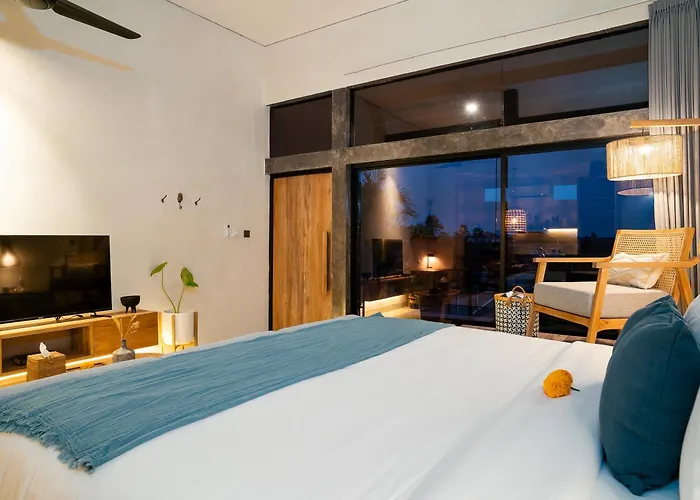 ゲストハウス Alaya Homes C - Elegant Japandi Loft In