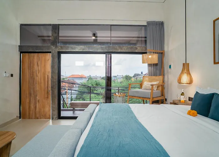 Alaya Homes C - Elegant Japandi Loft In ゲストハウス スミニャック